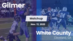 Matchup: Gilmer  vs. White County  2020