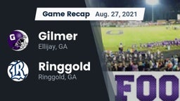 Recap: Gilmer  vs. Ringgold  2021