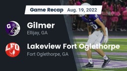 Recap: Gilmer  vs. Lakeview Fort Oglethorpe  2022