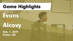 Evans  vs Alcovy  Game Highlights - Feb. 1, 2019