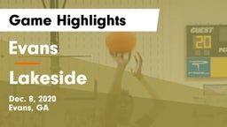 Evans  vs Lakeside  Game Highlights - Dec. 8, 2020