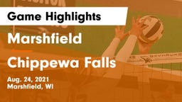 Marshfield  vs Chippewa Falls  Game Highlights - Aug. 24, 2021
