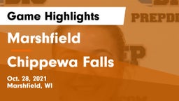 Marshfield  vs Chippewa Falls  Game Highlights - Oct. 28, 2021