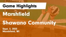 Marshfield  vs Shawano Community  Game Highlights - Sept. 2, 2023