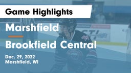 Marshfield  vs Brookfield Central  Game Highlights - Dec. 29, 2022