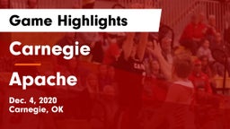 Carnegie  vs Apache Game Highlights - Dec. 4, 2020