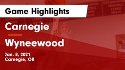 Carnegie  vs Wyneewood Game Highlights - Jan. 8, 2021