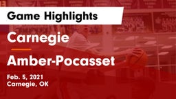 Carnegie  vs Amber-Pocasset  Game Highlights - Feb. 5, 2021