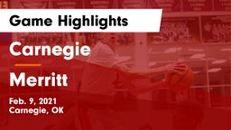 Carnegie  vs Merritt  Game Highlights - Feb. 9, 2021