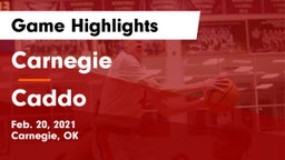 Carnegie  vs Caddo Game Highlights - Feb. 20, 2021