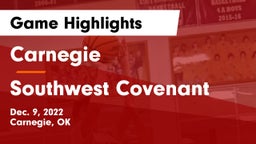 Carnegie  vs Southwest Covenant  Game Highlights - Dec. 9, 2022