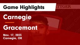 Carnegie  vs Gracemont  Game Highlights - Nov. 17, 2023
