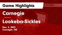 Carnegie  vs Lookeba-Sickles  Game Highlights - Dec. 5, 2023