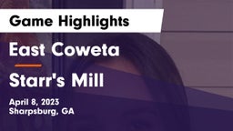 East Coweta  vs Starr's Mill  Game Highlights - April 8, 2023