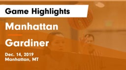 Manhattan  vs Gardiner  Game Highlights - Dec. 14, 2019