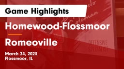 Homewood-Flossmoor  vs Romeoville  Game Highlights - March 24, 2023