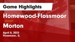 Homewood-Flossmoor  vs Morton  Game Highlights - April 8, 2023