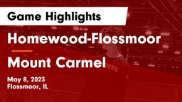 Homewood-Flossmoor  vs Mount Carmel  Game Highlights - May 8, 2023