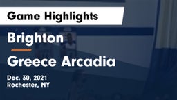 Brighton  vs Greece Arcadia  Game Highlights - Dec. 30, 2021