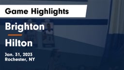 Brighton  vs Hilton  Game Highlights - Jan. 31, 2023