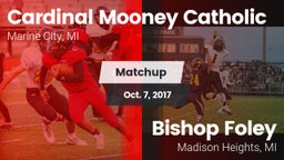 Matchup: Cardinal Mooney Cath vs. Bishop Foley  2017