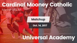Matchup: Cardinal Mooney Cath vs. Universal Academy 2017