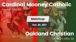 Matchup: Cardinal Mooney Cath vs. Oakland Christian  2017