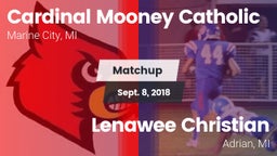 Matchup: Cardinal Mooney Cath vs. Lenawee Christian  2018