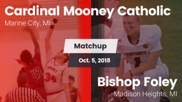 Matchup: Cardinal Mooney Cath vs. Bishop Foley  2018