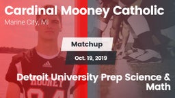 Matchup: Cardinal Mooney Cath vs. Detroit University Prep Science & Math 2019