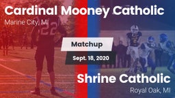 Matchup: Cardinal Mooney Cath vs. Shrine Catholic  2020