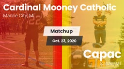 Matchup: Cardinal Mooney Cath vs. Capac  2020