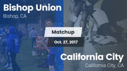 Matchup: Bishop Union vs. California City  2017