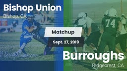 Matchup: Bishop Union vs. Burroughs  2019
