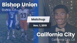 Matchup: Bishop Union vs. California City  2019