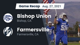 Recap: Bishop Union  vs. Farmersville  2021