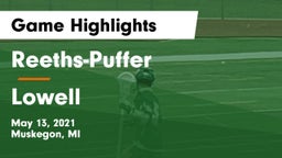 Reeths-Puffer  vs Lowell  Game Highlights - May 13, 2021