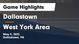 Dallastown  vs West York Area  Game Highlights - May 3, 2022