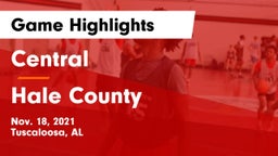Central  vs Hale County  Game Highlights - Nov. 18, 2021