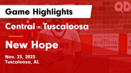 Central  - Tuscaloosa vs New Hope  Game Highlights - Nov. 23, 2023