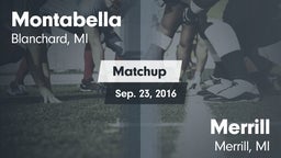 Matchup: Montabella vs. Merrill  2016