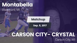 Matchup: Montabella vs. CARSON CITY- CRYSTAL  2017