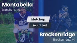 Matchup: Montabella vs. Breckenridge  2018