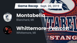 Recap: Montabella  vs. Whittemore-Prescott  2019