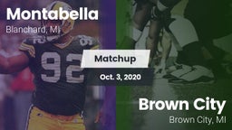 Matchup: Montabella vs. Brown City  2020