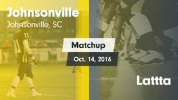 Matchup: Johnsonville vs. Lattta 2016