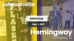Matchup: Johnsonville vs. Hemingway  2017