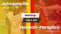 Matchup: Johnsonville vs. Hannah-Pamplico  2017