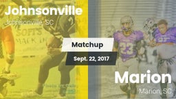 Matchup: Johnsonville vs. Marion  2017