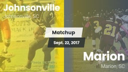 Matchup: Johnsonville vs. Marion  2016
